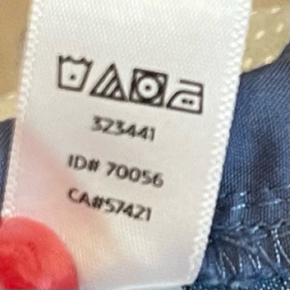 Bg: Loft chambray Linen cotton Blend shorts Pockets Sz 10 Great used condition - Picture 6 of 12